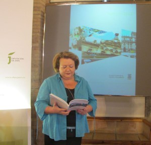 La vicepresidenta de la Diputación de Jaén, Pilar Parra.