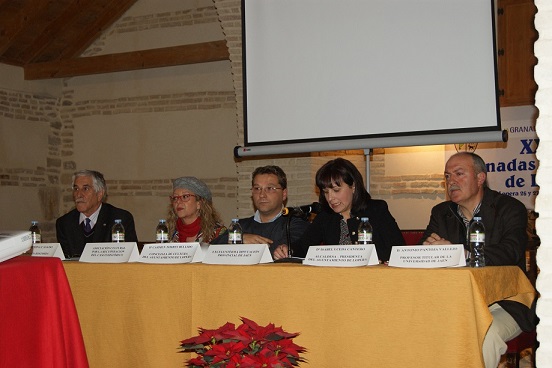 Acto de inauguración de las XXV Jornadas de Historia de Lopera.