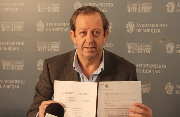 El concejal de Personal en el Ayuntamiento de Andújar, Francisco Carmona.
