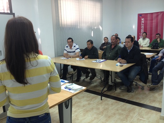 Asistentes al curso para la obtención de la TPC, en Andújar.