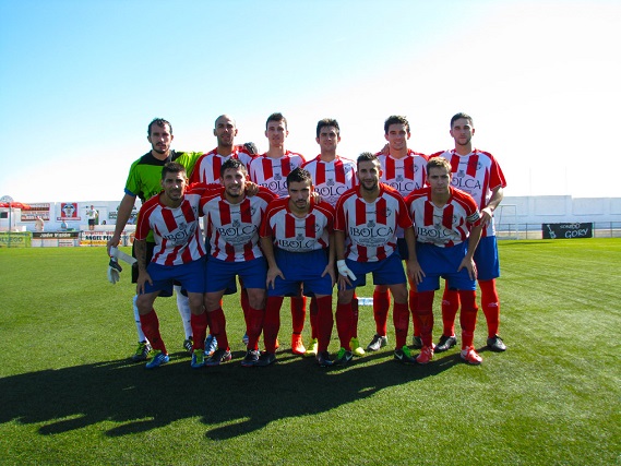 Formación inicial del Atlético Porcuna para este partido.