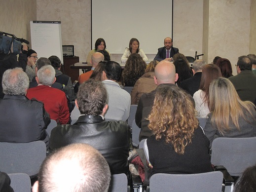 Ana Cobo mantuvo un encuentro con las entidades beneficiarias del Andalucía Orienta.