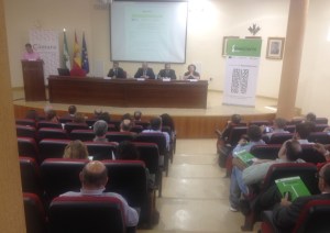 Celebración de las jornadas en el Vivero de Empresas de la Cámara de Comercio de Jaén. 