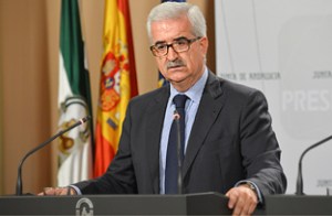 Manuel Jiménez Barrios, durante su intervención.
