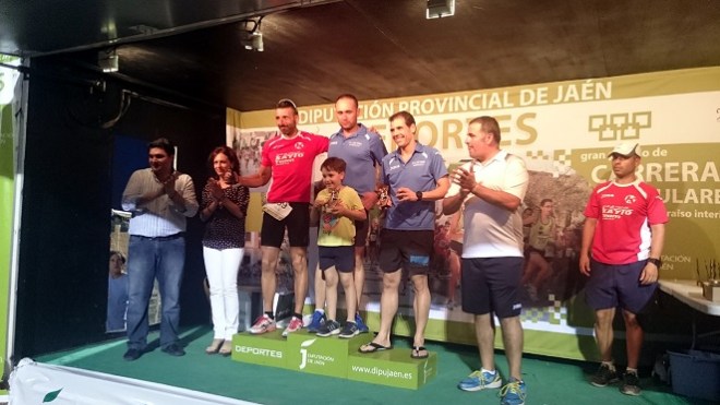 La diputada provincial Isabel Uceda durante la entrega de premios.