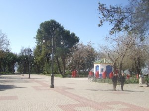 Paseo de Jesús, en Porcuna.