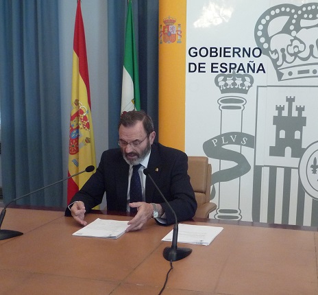 El subdelegado del Gobierno en Jaén, Juan Lillo.