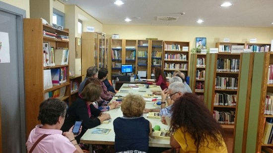 Reunión del Club de Lectura “Amicitia”, en Andújar.