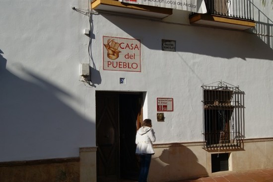 Sede del PSOE en Andújar.
