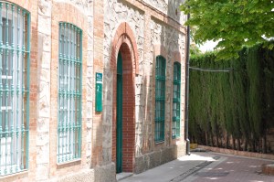Edificio de la Casería Escalona, donde se ubica la sede central del Servicio de Gestión y Recaudación de la Diputación de Jaén. 