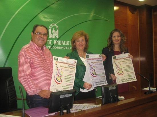 Acto de presentación de la fase provincial del VI Certamen Andaluz de Jóvenes Flamencos.