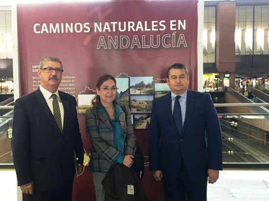 Antonio Sanz y Begoña Nieto han presentado el Programa Caminos Naturales de España.