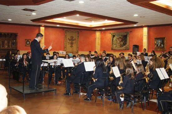 Un instante del concierto ofrecido por la Banda de Música Pedro Morales, de Lopera.