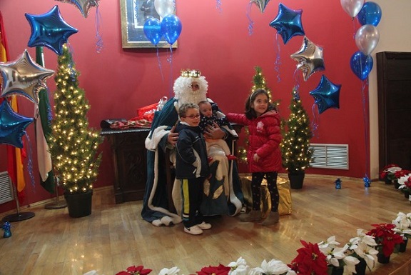 Anterior visita de su majestad el Rey Melchor a la ciudad de Andújar.