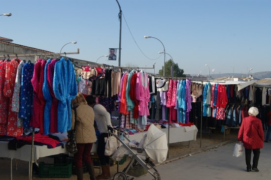 Actividad comercial en la Comarca de Andújar (Mercadillo de Lopera).