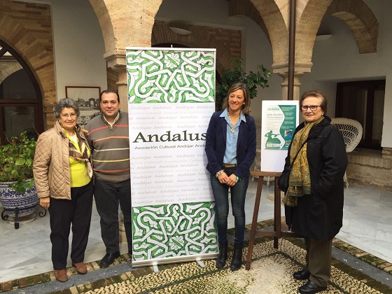Acto de presentación en Andújar de la Gala Benéfica del Día de Andalucía.