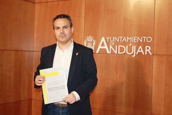 El Concejal de Presidencia del Ayuntamiento de Andújar, Jesús del Moral.
