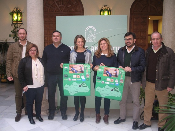 Acto de presentación del Campeonato de Andalucía de Bádminton Sub- 15 y Sub-19, que se celebrará en Arjonilla.