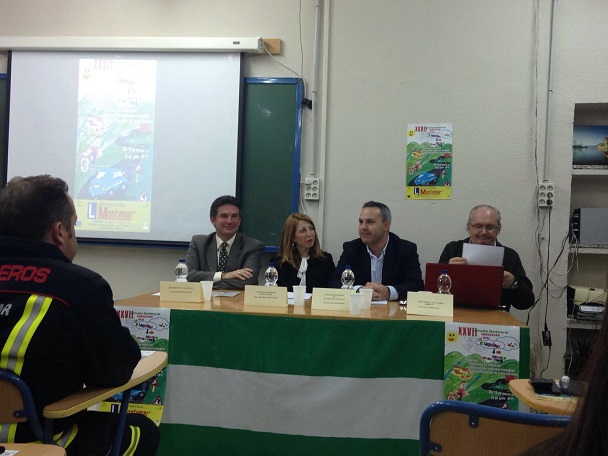 Acto de inauguración de las XXVII Jornadas Escolares de Educación Vial, en Andújar.