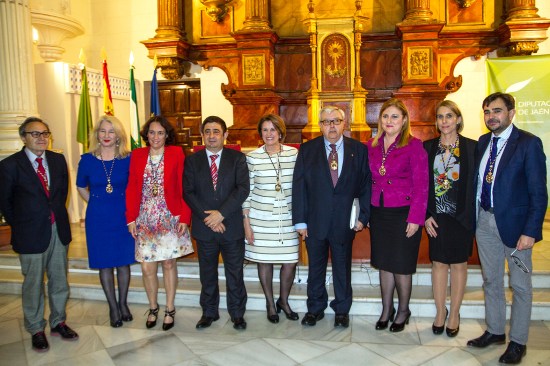Pedro Galera, Encarnación Medina, María Luisa Grande, Francisco Reyes, Anunciación Carpio, Salvador Martín, Adoración Mozas e Inmaculada Herrador.