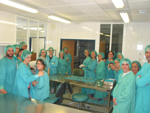 visita alumnos central esterilizacion quirofano