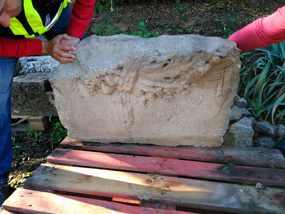 Uno de los restos arqueológicos encontrados por la Policía adscrita a la Junta.