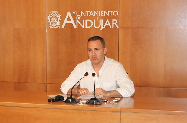 El concejal de Presidencia del Ayuntamiento de Andújar, Jesús del Moral.