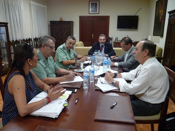 Reunión de coordinación para la Romería de Octubre de Andújar.