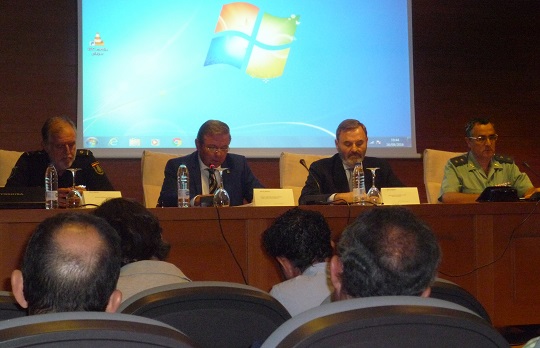 Reunión celebrada para coordinar el dispositivo de prevención de la caza furtiva.  