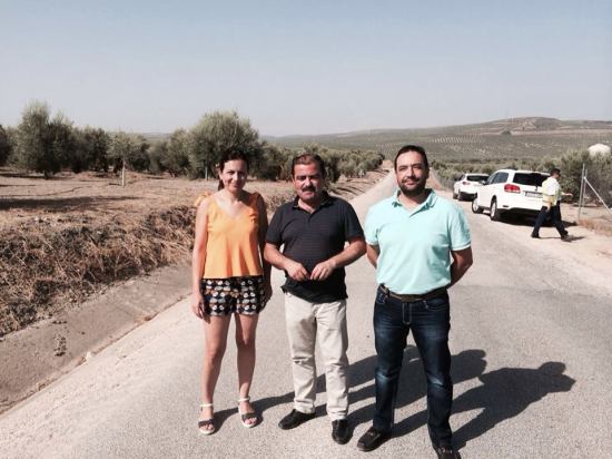 Isabel Uceda, José Castro y Francisco Javier Madero visitan estas obras.