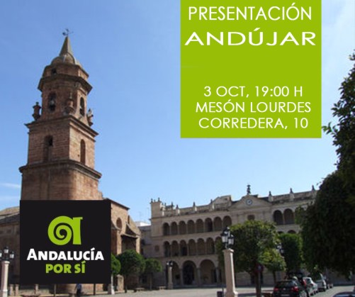 Cartel promocional de este acto público.