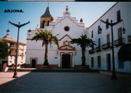 Una imagen del casco histórico de Arjona.