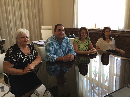 La delegada del Gobierno, Ana Cobo, y el alcalde de Martos, Víctor Torres, han participado en este encuentro.