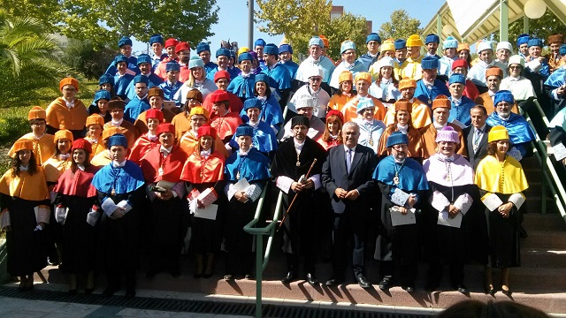 Acto de inauguración del curso universitario 2016/17 en la Universidad de Jaén (UJA).