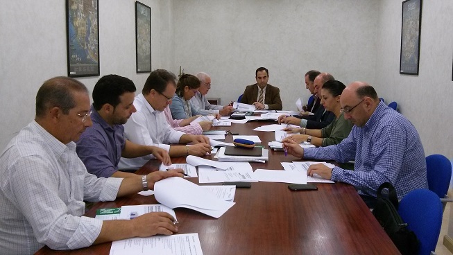 Reunión de la Comisión Provincial de Prevención de Riesgos Laborales.