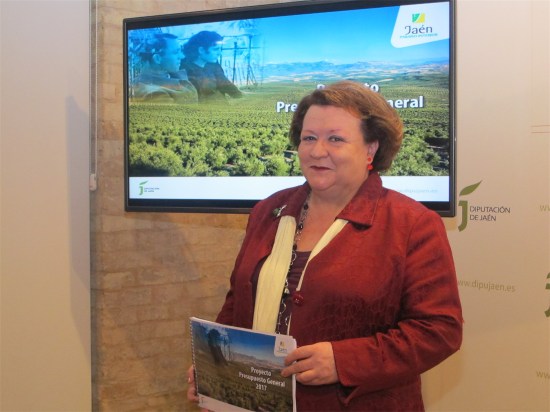 Pilar Parra ha presentado el Presupuesto de la Diputación para 2017