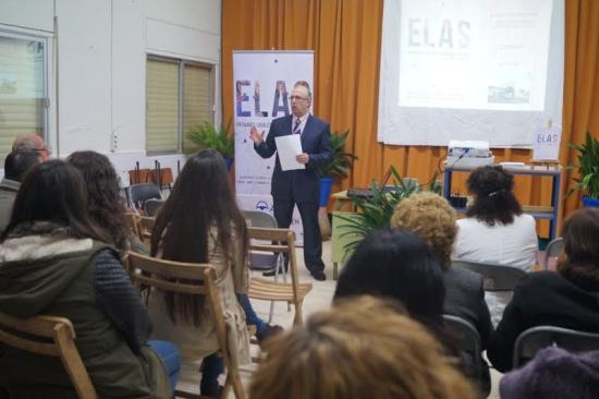 Manuel Rodríguez durante la presentación de su libro.