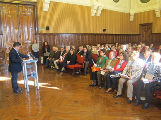 Francisco Reyes inaugura el acto conmemorativo del Día Internacional de los Derechos Humanos. 