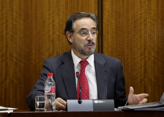 El Consejero de Fomento, Felipe López. Foto: Junta de Andalucía.