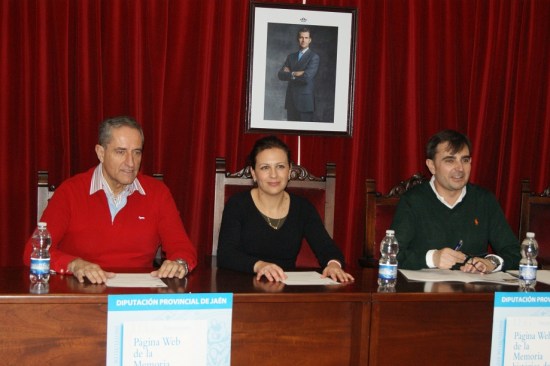 Miguel Ángel Valdivia, Isabel Uceda y Juan Ángel Pérez.