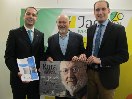 Arjona presenta en Fitur una ruta turística y cultural en torno a la figura y obra de Juan Eslava Galán. 