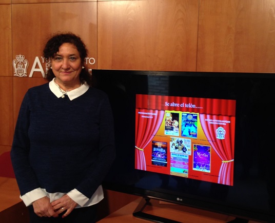 La concejala de Cultura del Ayuntamiento de Andújar, María José Bueno.