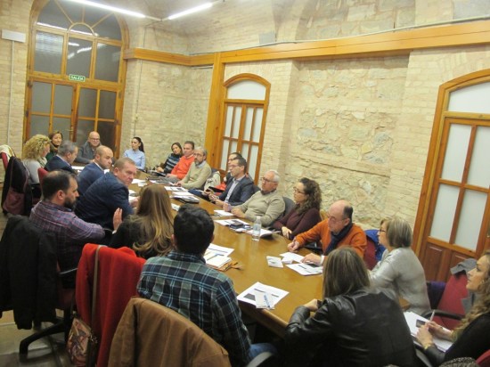 Reunión con representantes de municipios que forman parte de esta ruta.