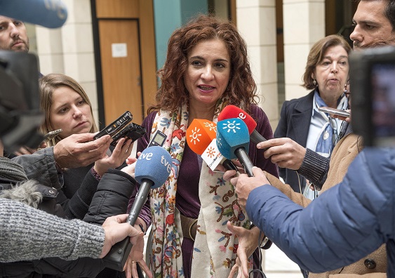 La consejera de Hacienda y Administración Pública, María Jesús Montero. Foto: Junta de Andalucía.