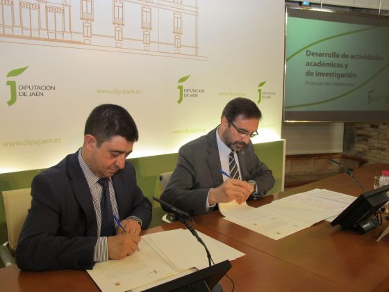 colaboración de la Diputación con la UJA