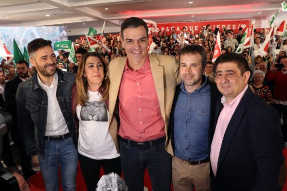 Pedro Sánchez en Jaén