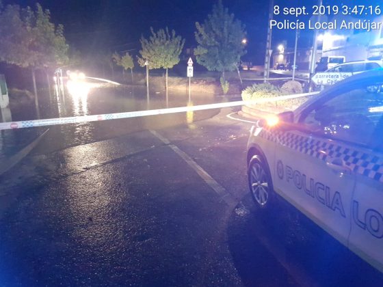 Tormenta en Andújar