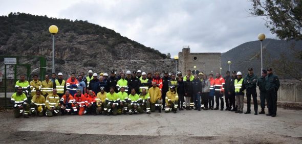 Simulacro en el Jándula