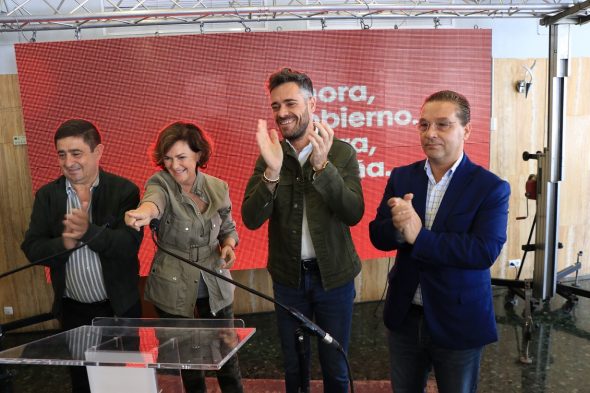 Carmen Calvo en Andújar