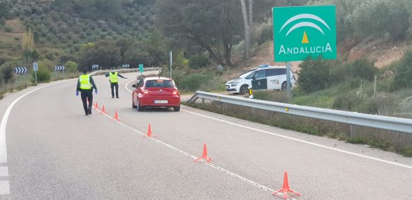 Control de la guardia civil